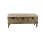 Uma Bench w/drawers 42934