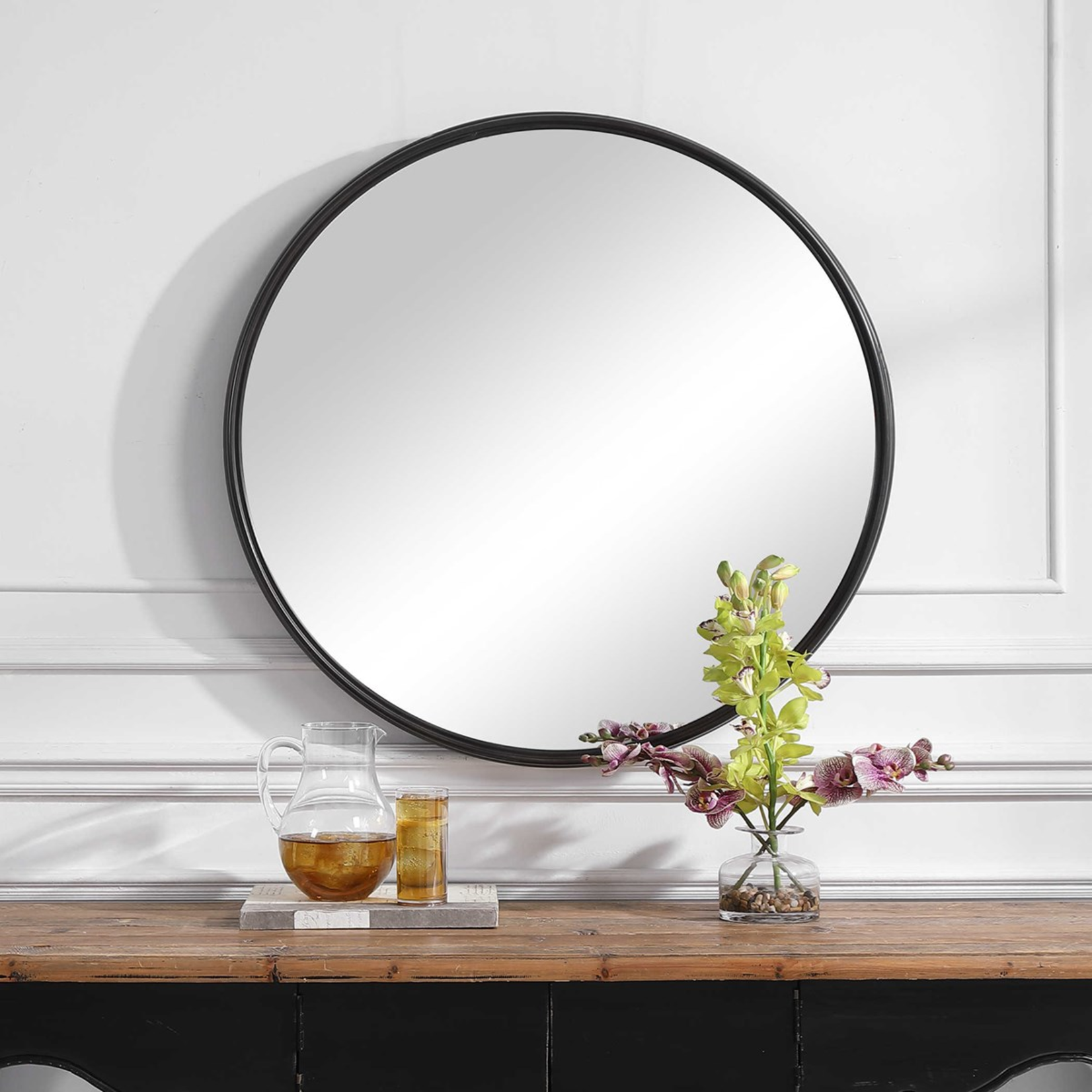 Uttermost Belham Round Mirror