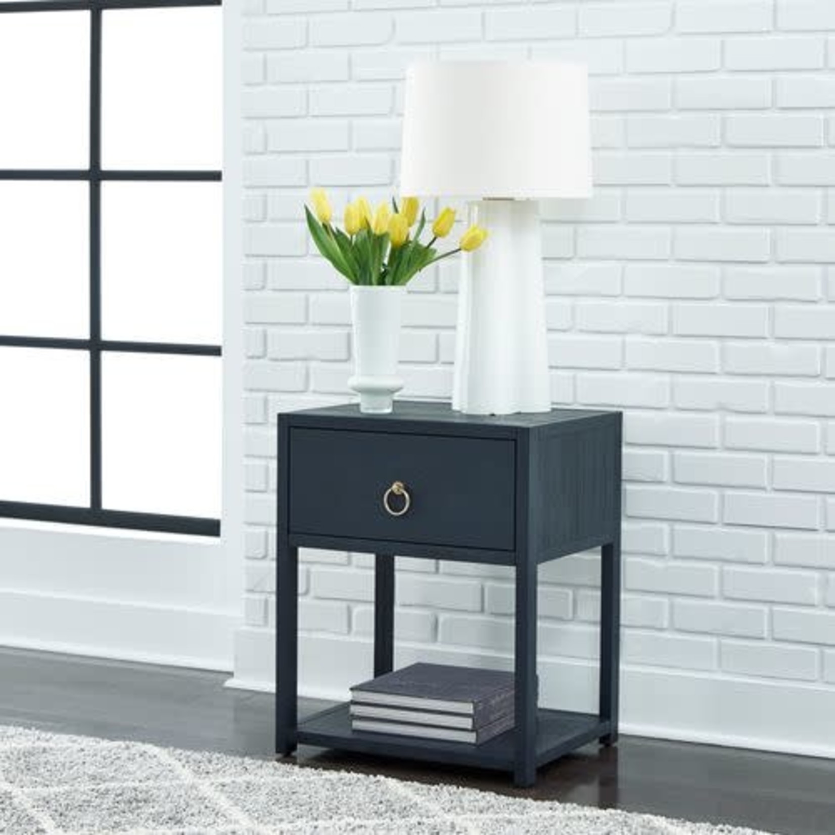 Liberty Furniture Midnight 1 Shelf Accent Table