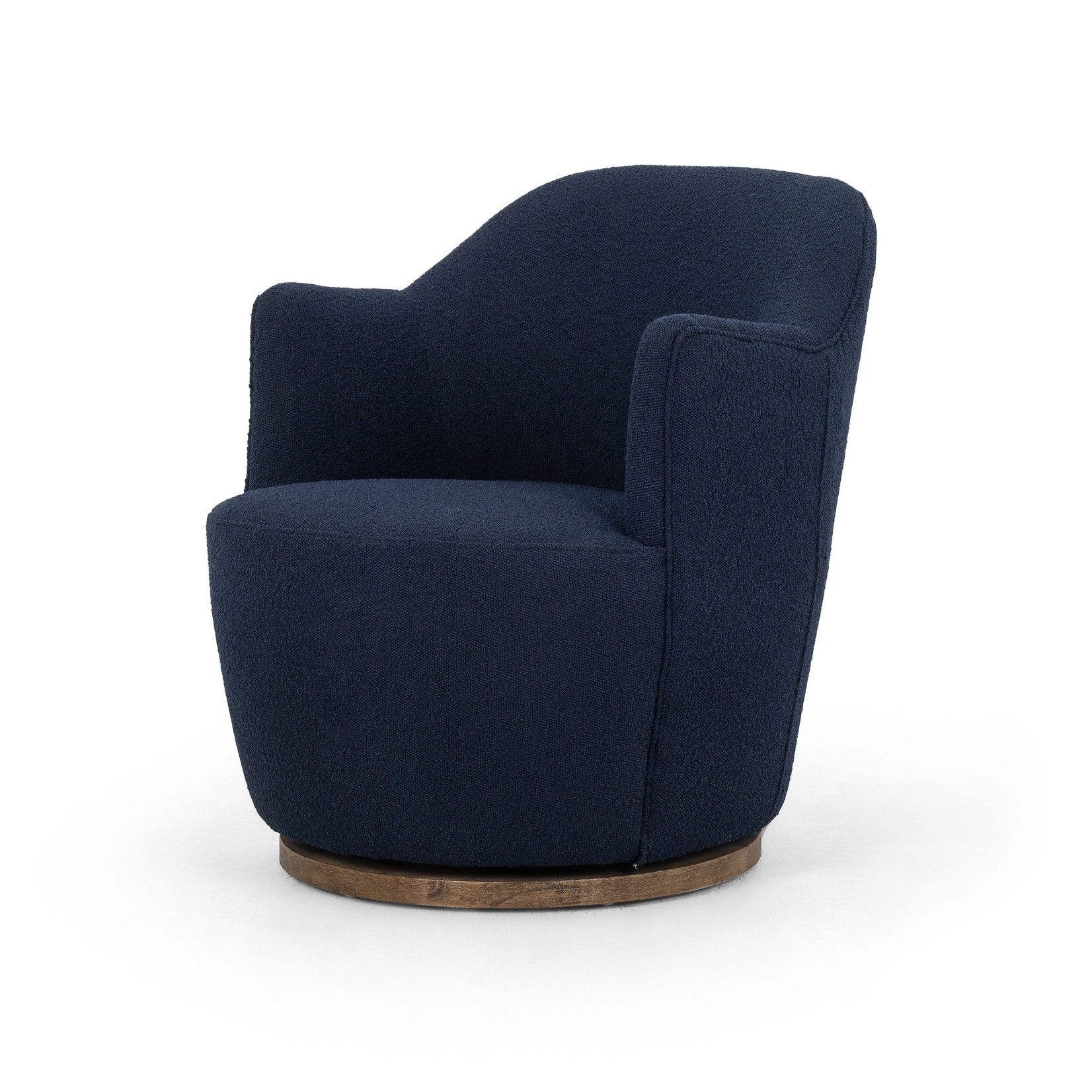 Four Hands Aurora Swivel Chair Copenhagen Indigo