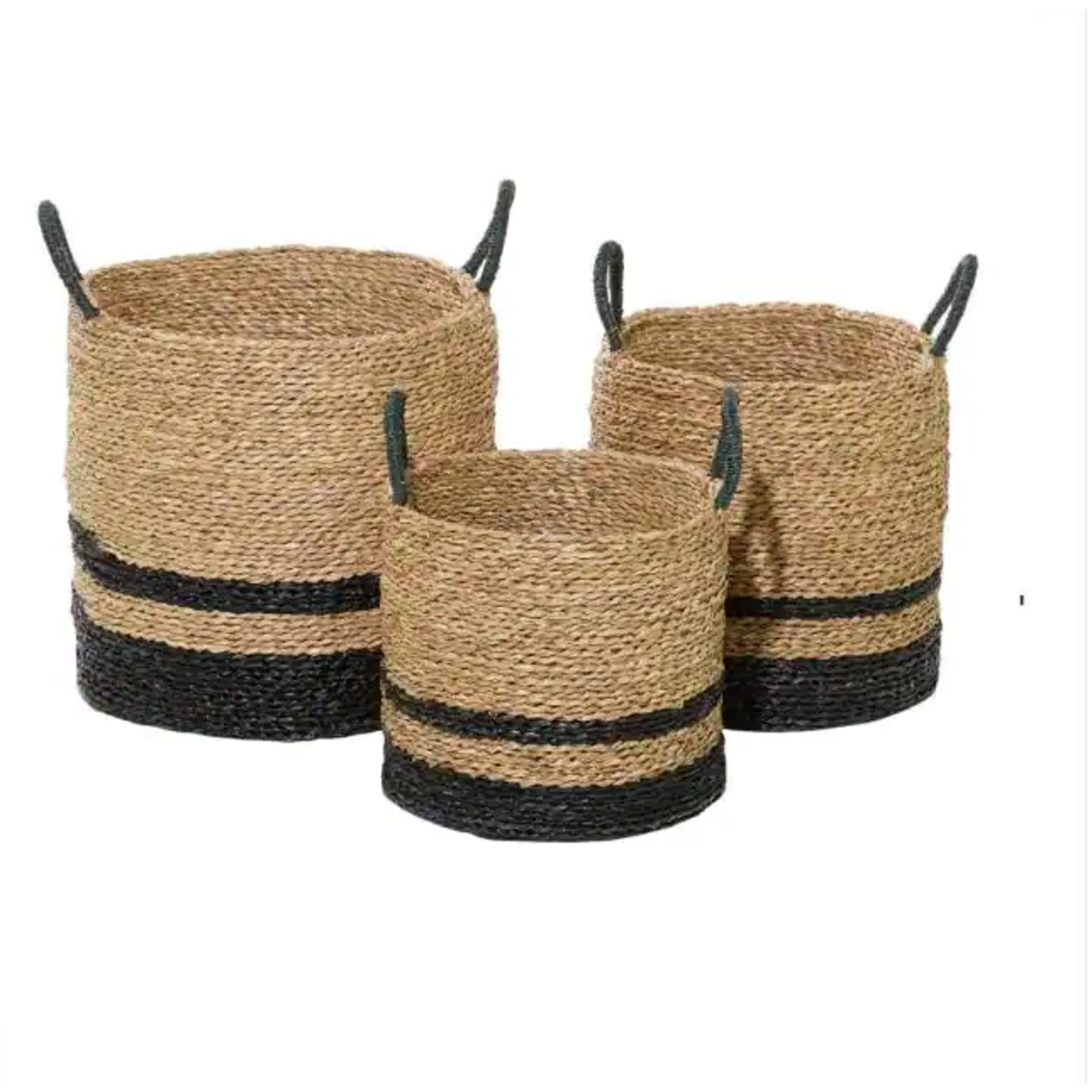 Uma Seagrass Baskets s/3
