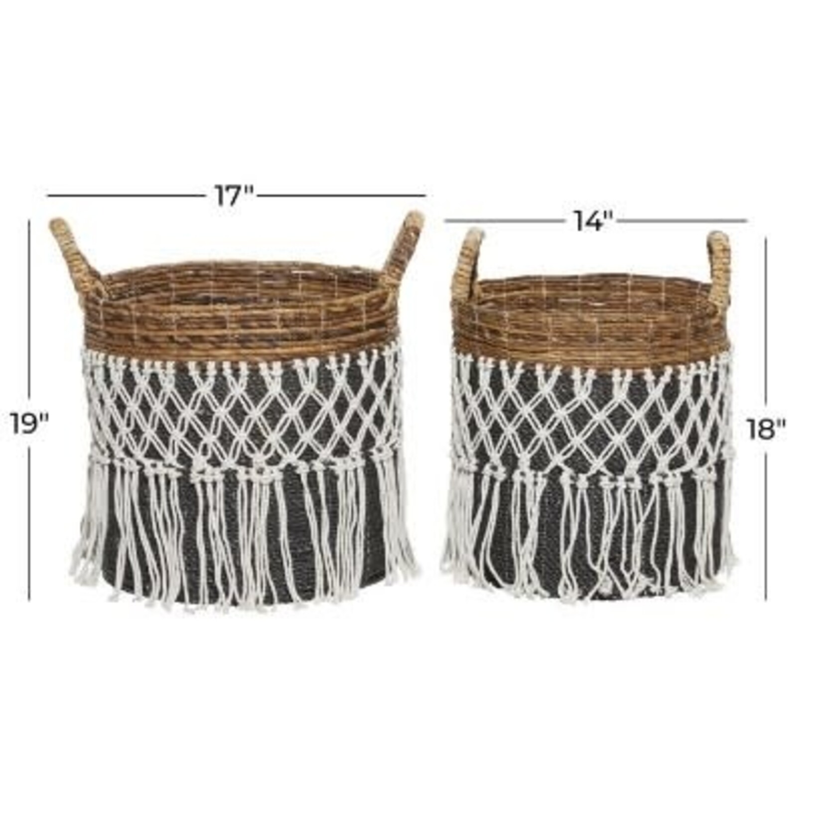 Uma Banana Leaf Baskets s/2
