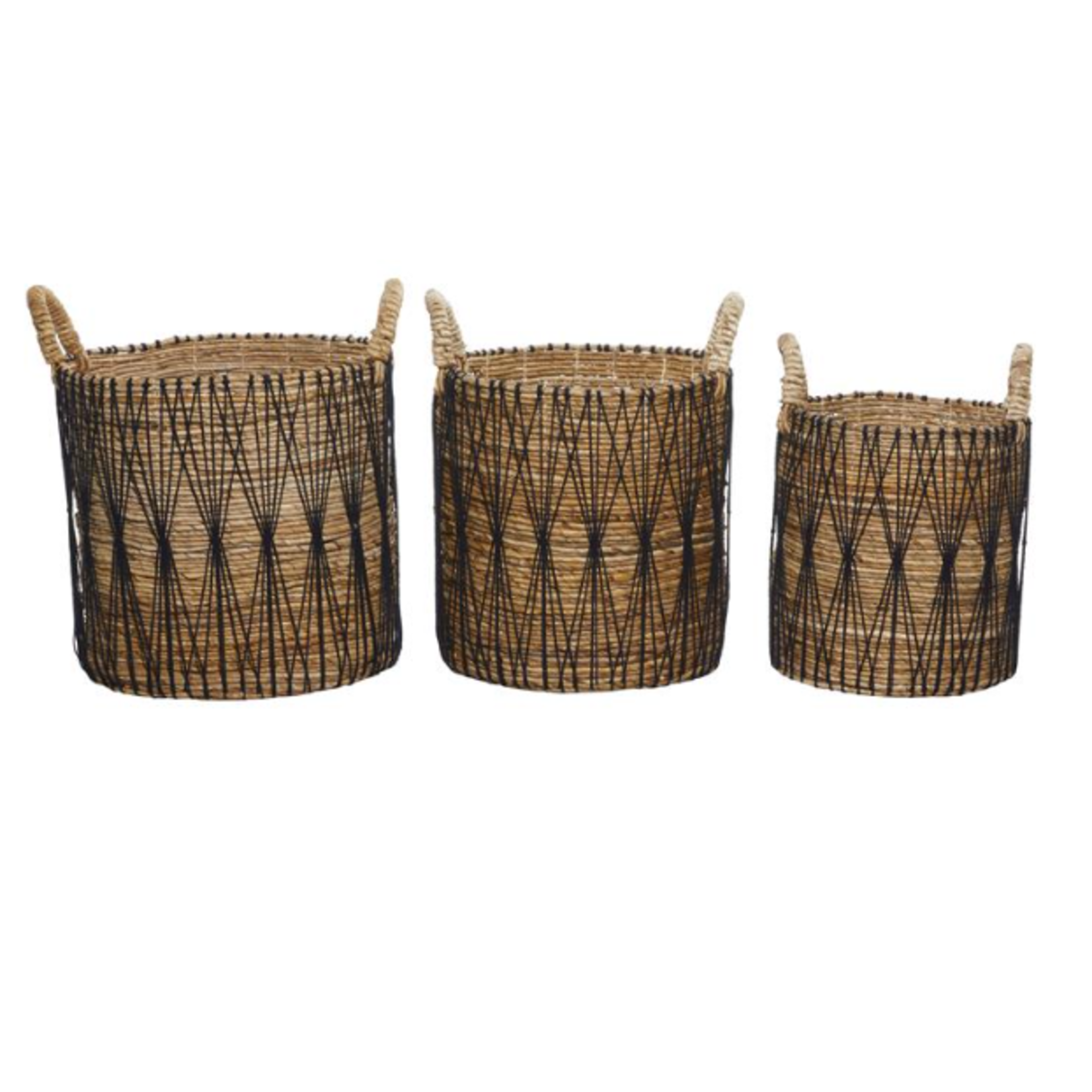 Uma Banana Leaf Baskets s/3