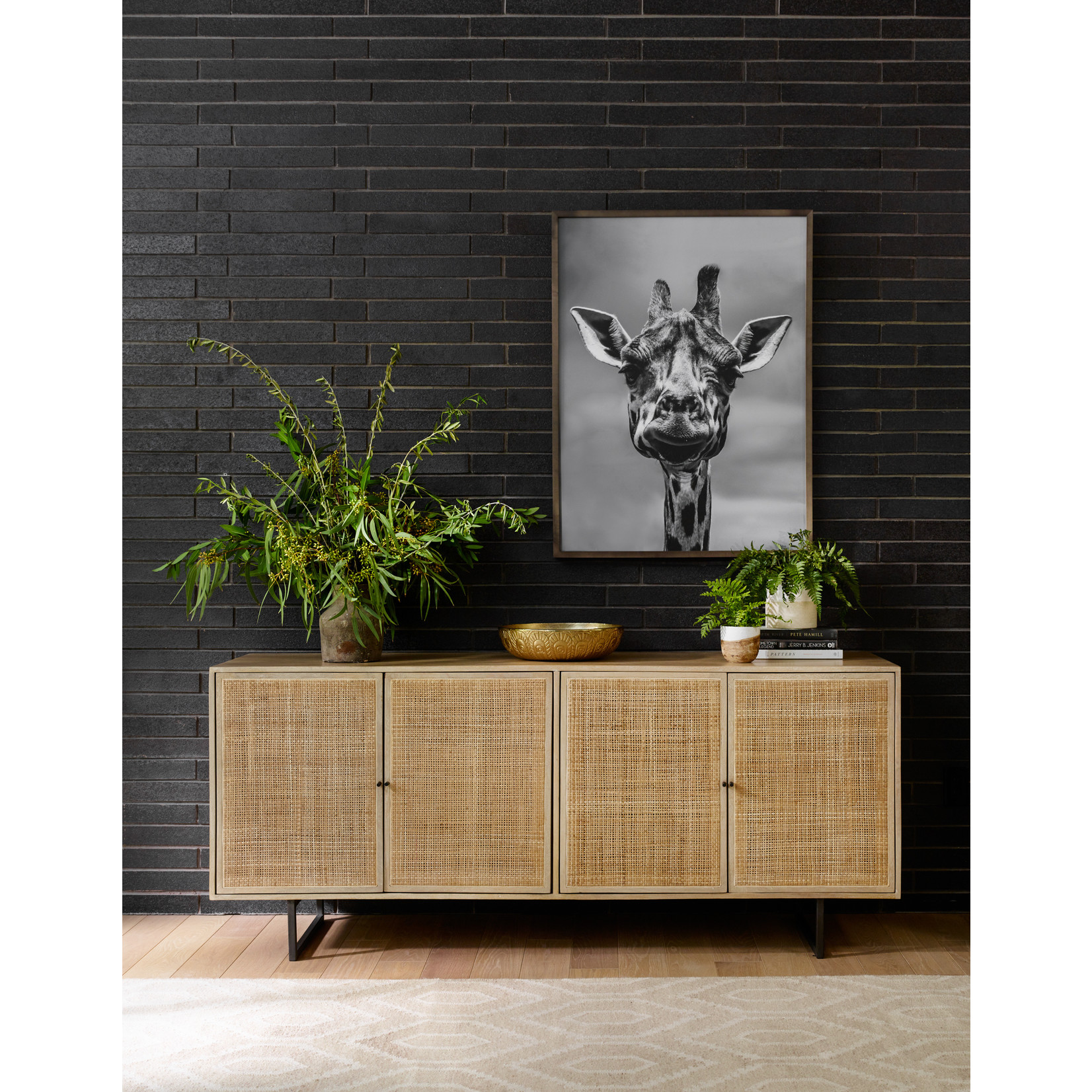 Four Hands Carmel Sideboard Natural Mango