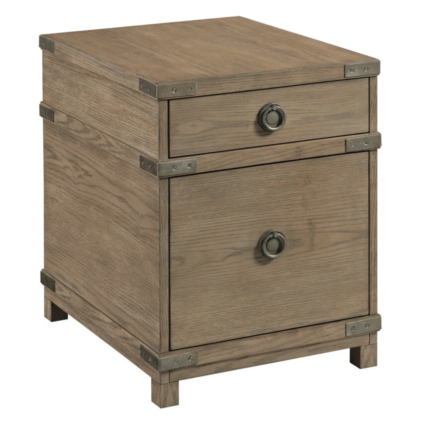 Hammary Crawford Trunk Chairside Table
