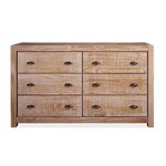GrainWood Montauk 6 drawer dresser /Driftwood