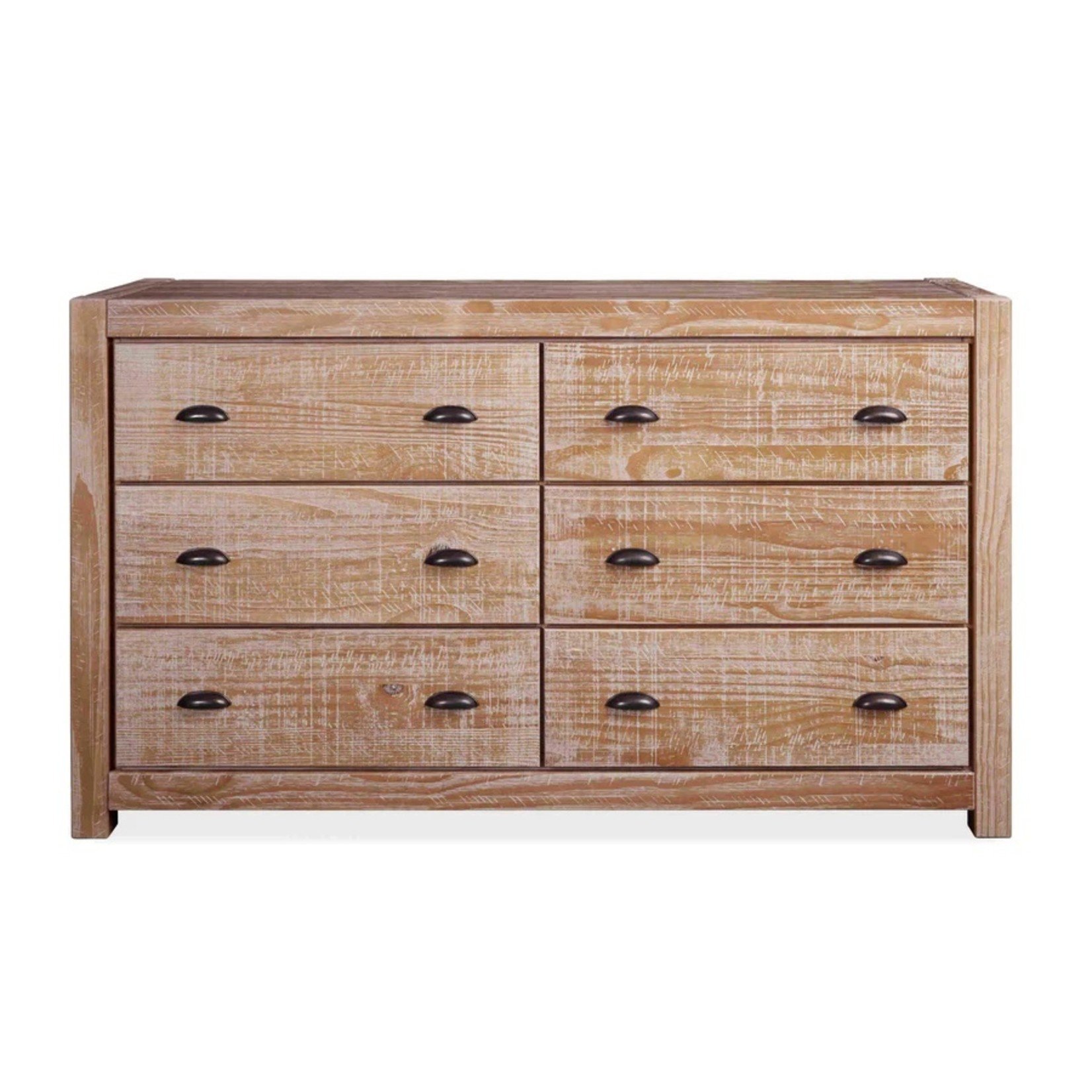 GrainWood Montauk 6 drawer dresser /Driftwood