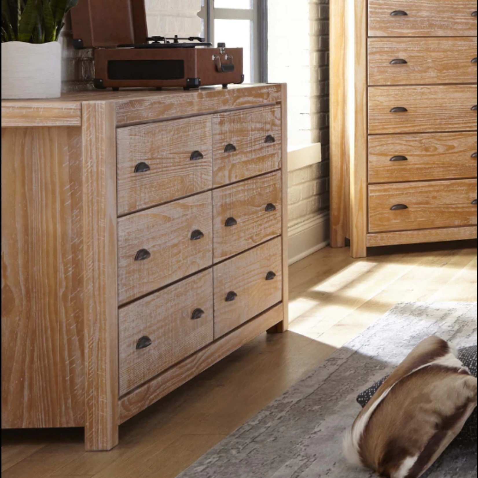Montauk 6 drawer dresser /Rustic Driftwood Furniture Walk