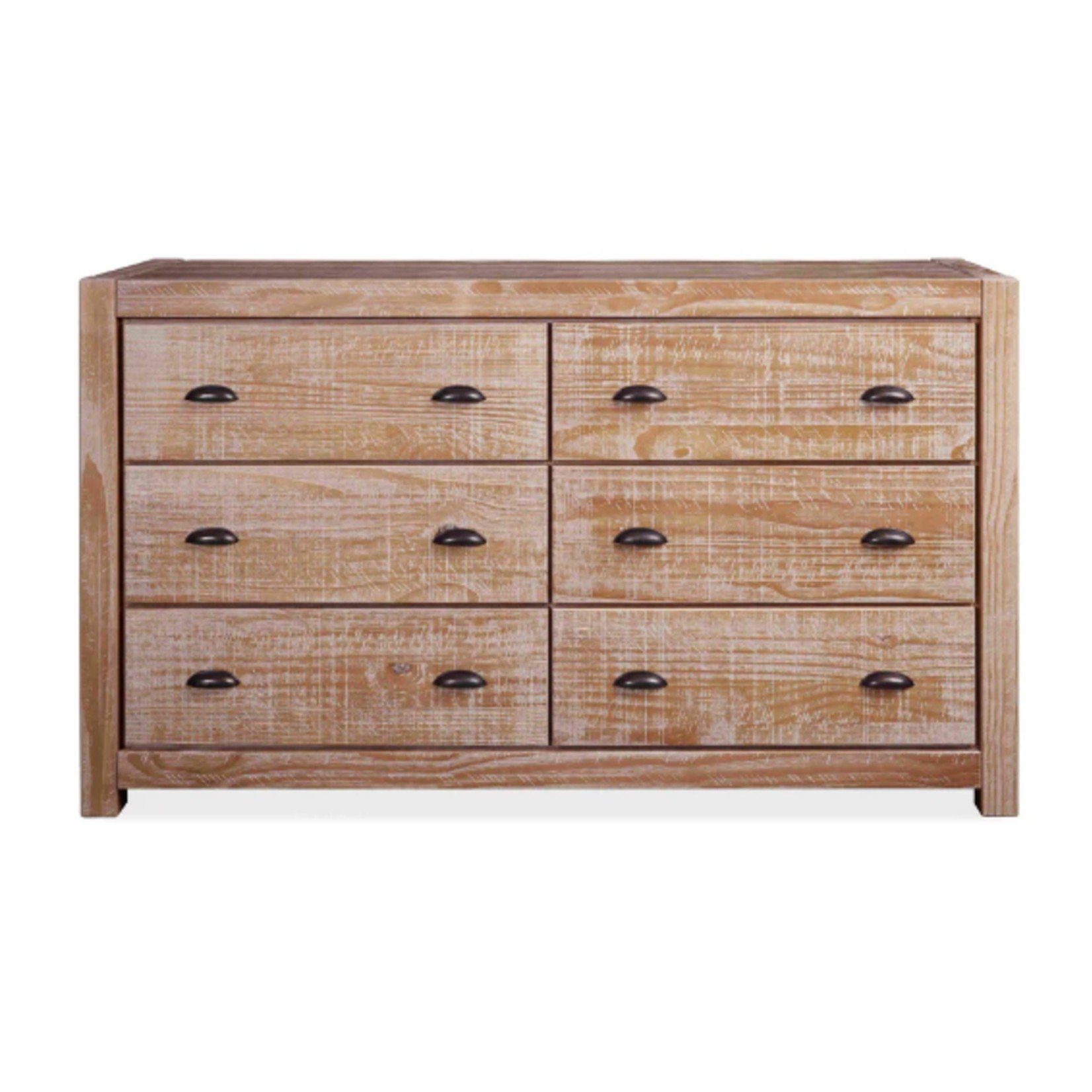 GrainWood Montauk 6 drawer dresser /Driftwood