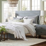 GrainWood Montauk Queen Panel Bed /Rustic Grey