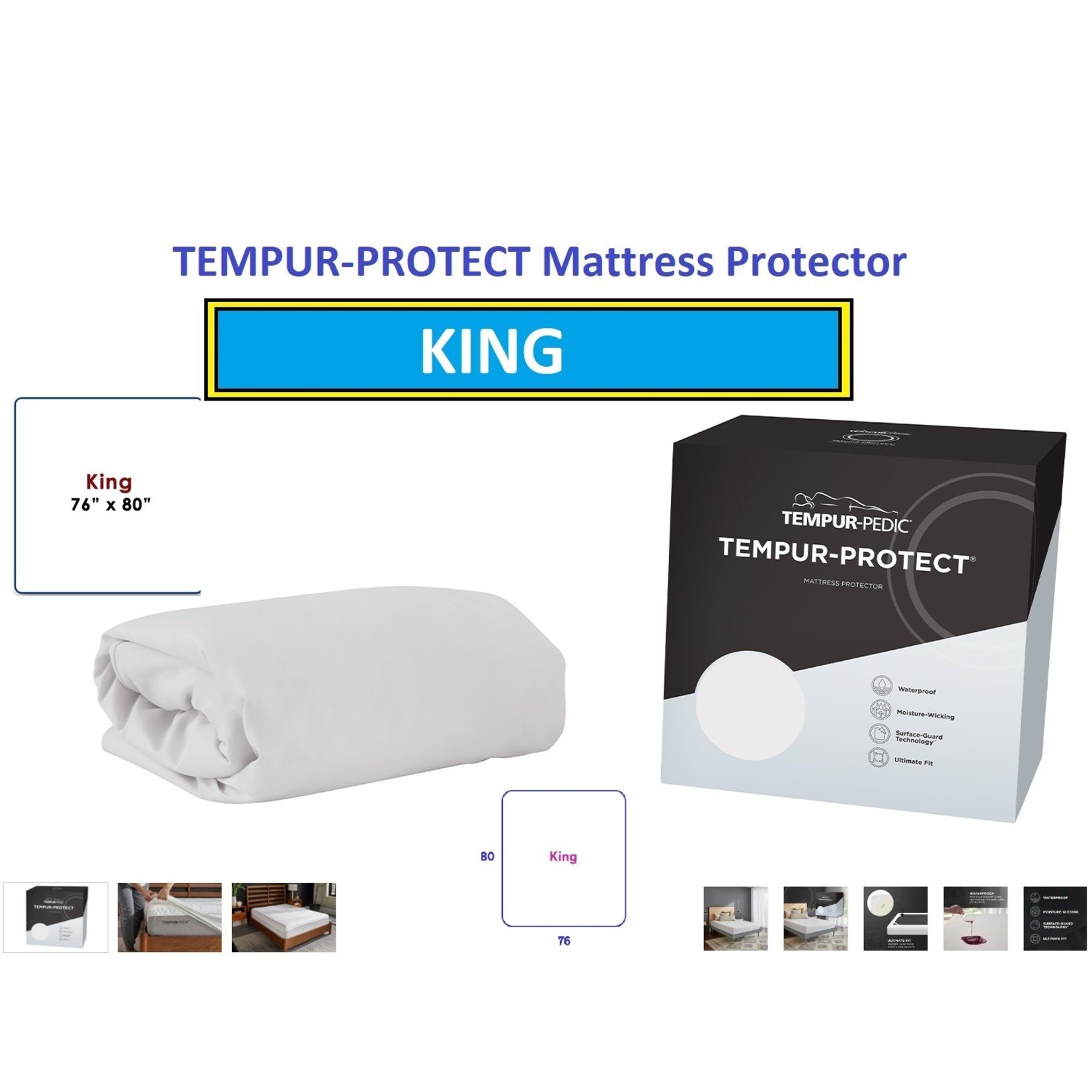 Tempur-Pedic TEMPUR-PROTECT Mattress Protector