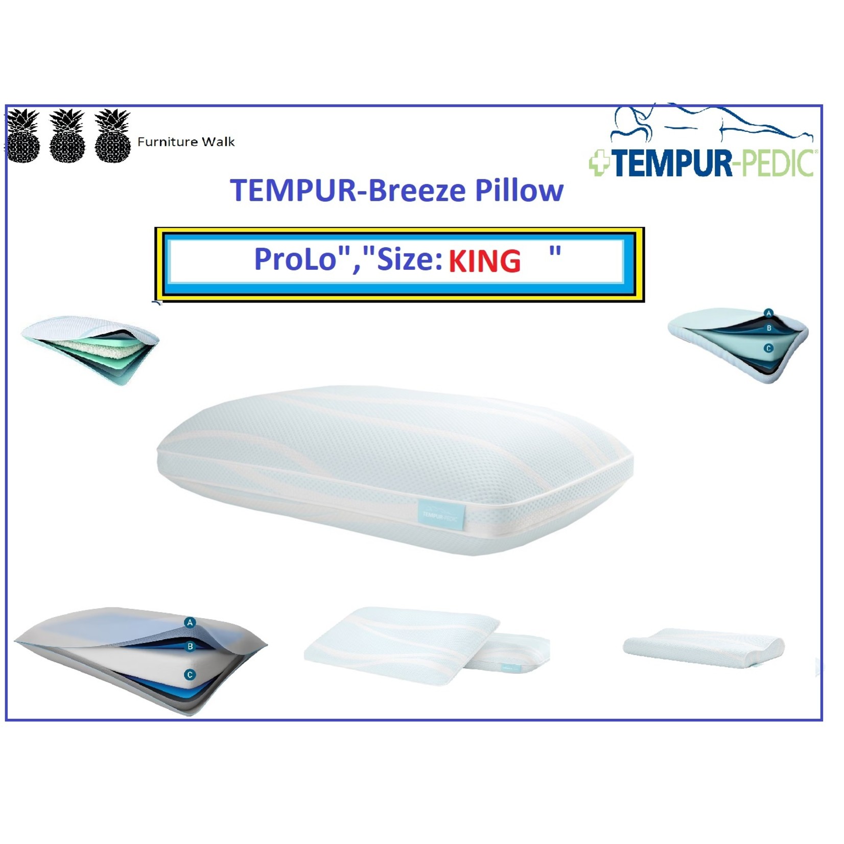 Tempur-Pedic TEMPUR-Breeze Pillow