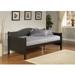 Hillsdale STACI DAYBED (BLACK) TRUNDLE SOLD SEPARATELY