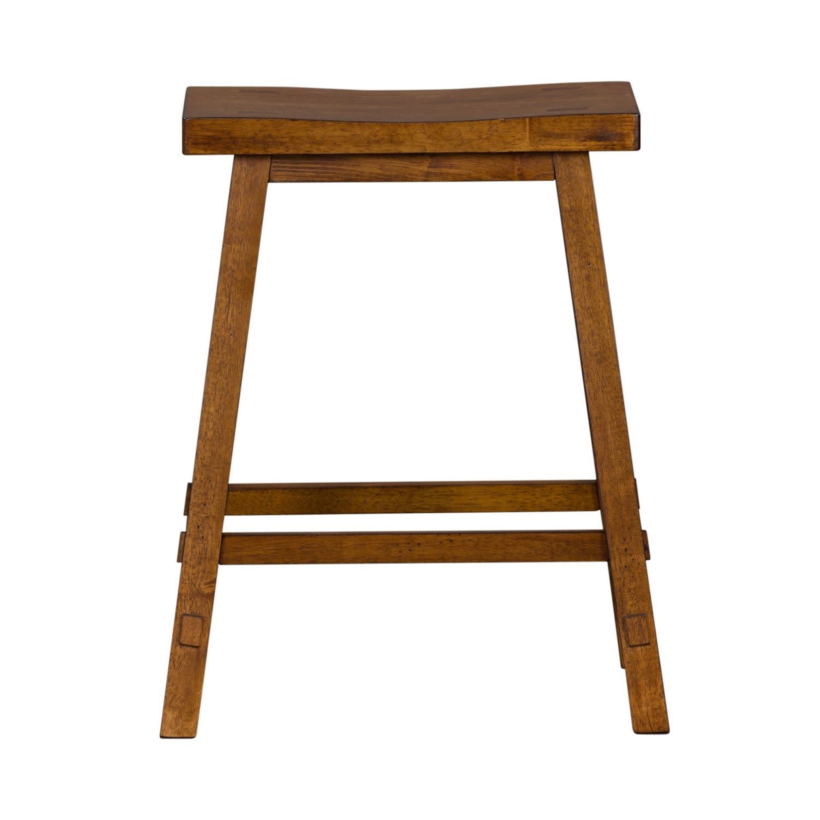 Liberty Furniture 24 Inch Sawhorse Counter Stool - Tobacco