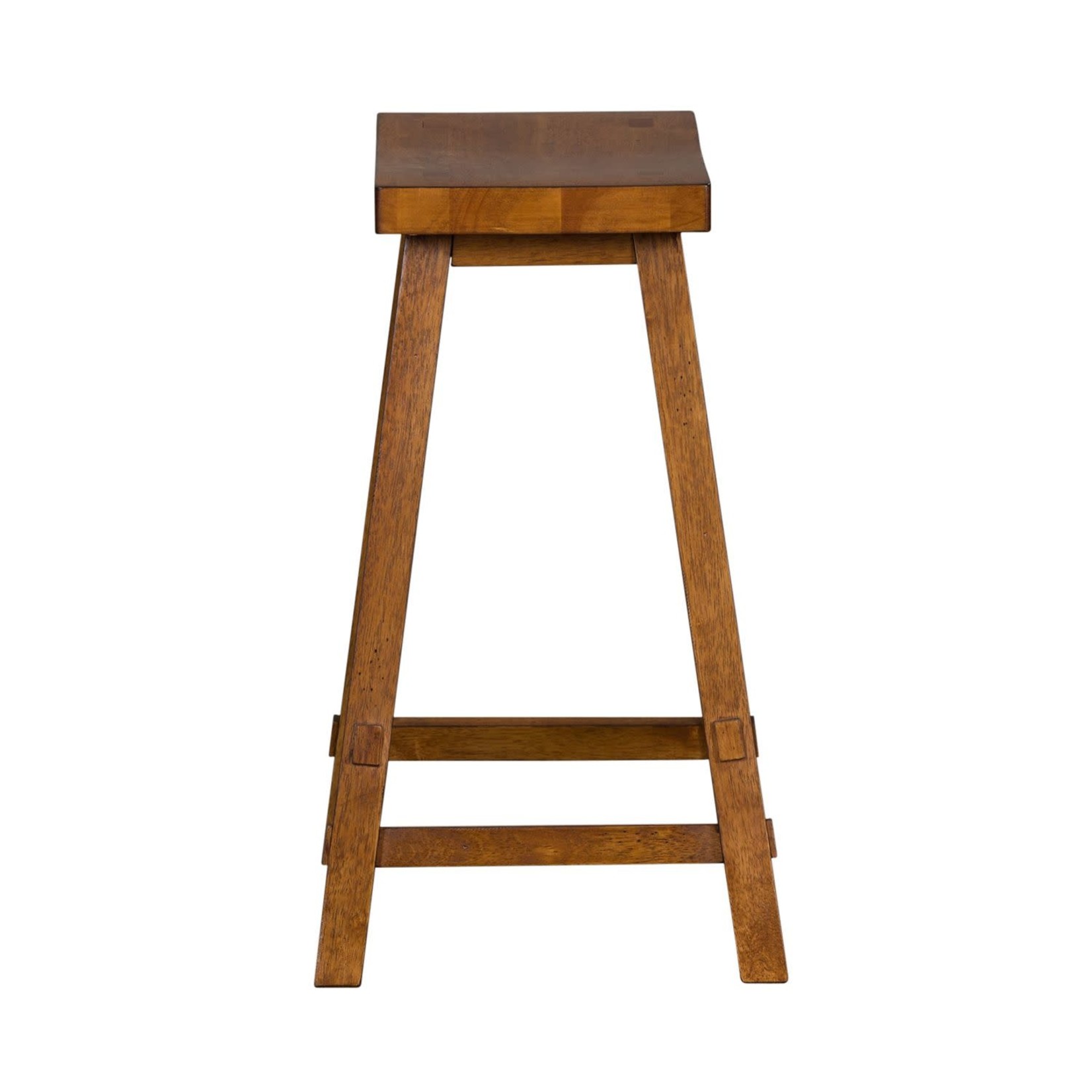 Liberty Furniture 24 Inch Sawhorse Counter Stool - Tobacco