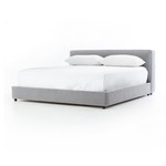 Four Hands AIDAN BED-PEBBLE PEWTER-Queen Size