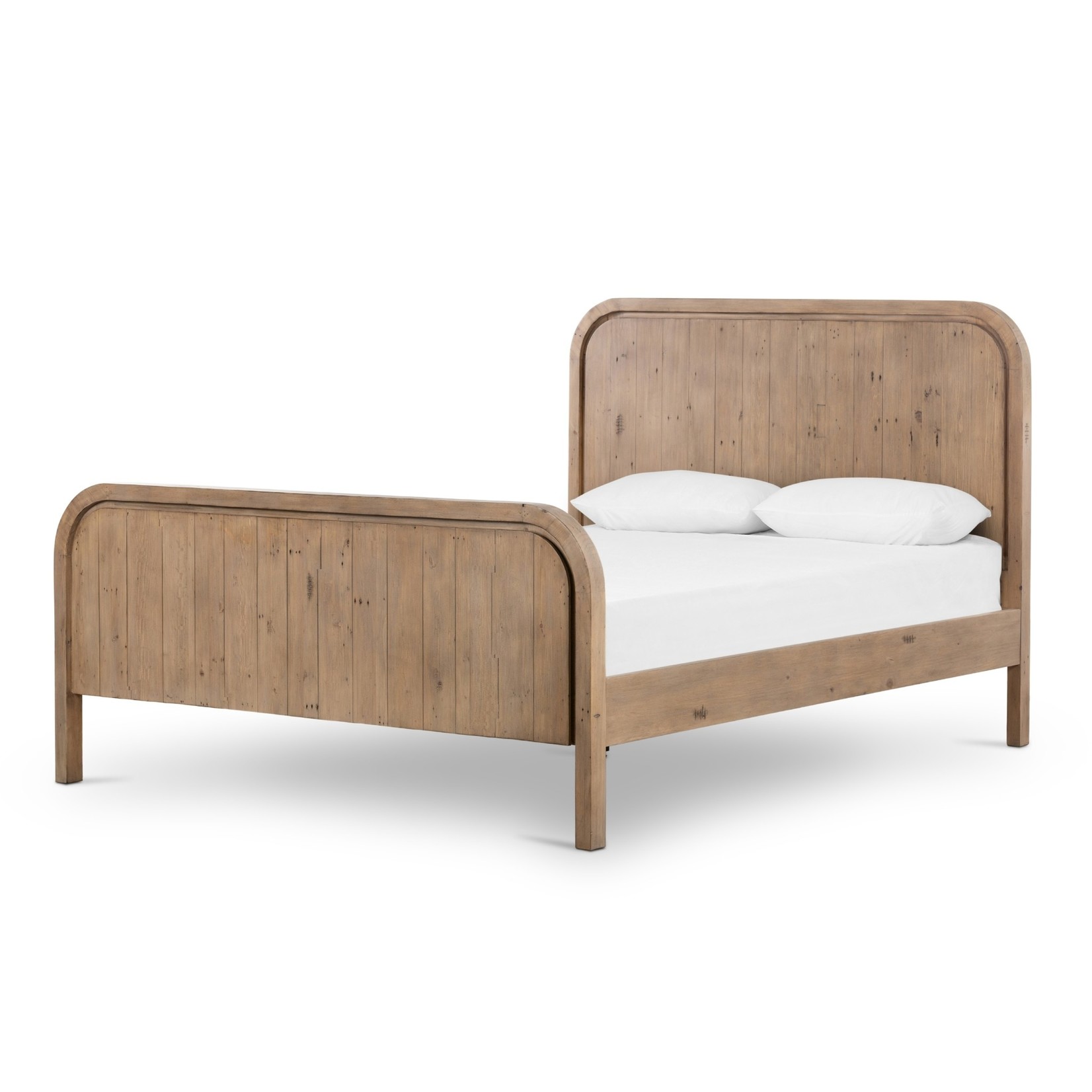 Four Hands EVERSON BED-Scrubbed Teak- King Size