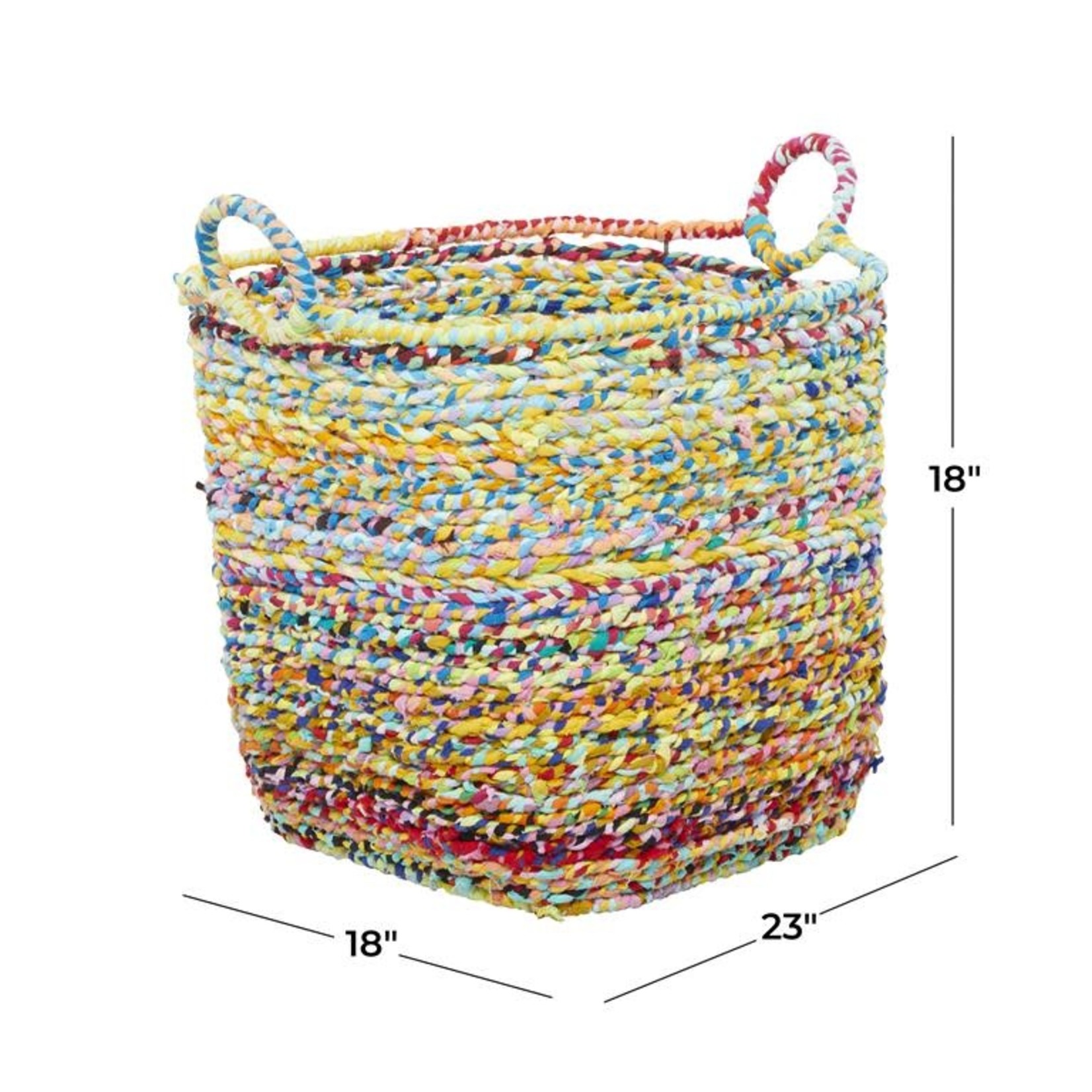 Uma Recycled Fabric Storage Basket