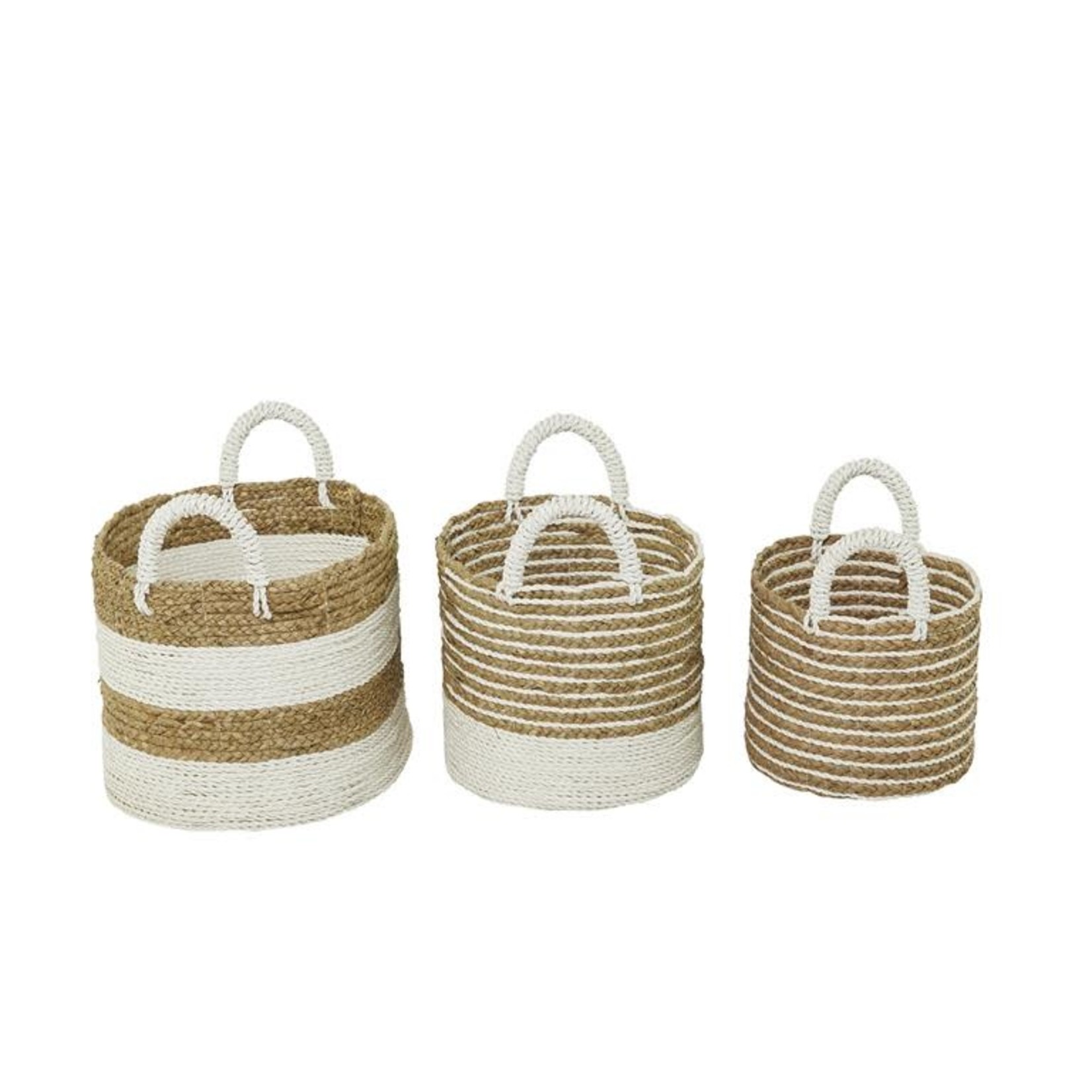 Uma Seagrass Storage Baskets s/3