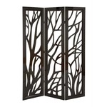 Uma WOOD 3 PANEL SCREEN