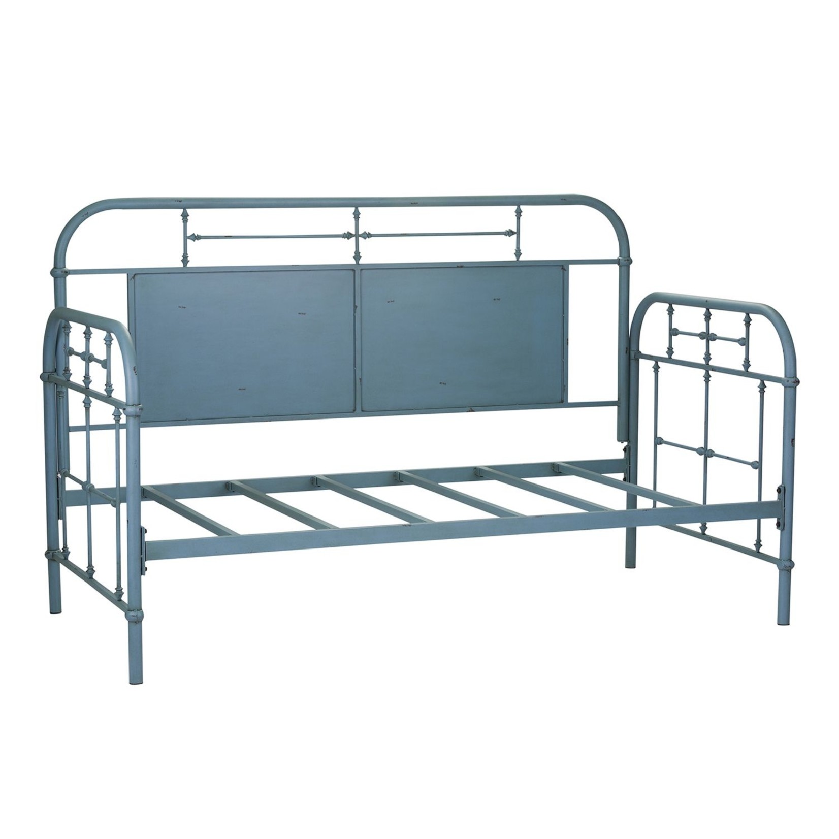 Liberty Furniture Twin metal day bed - Blue