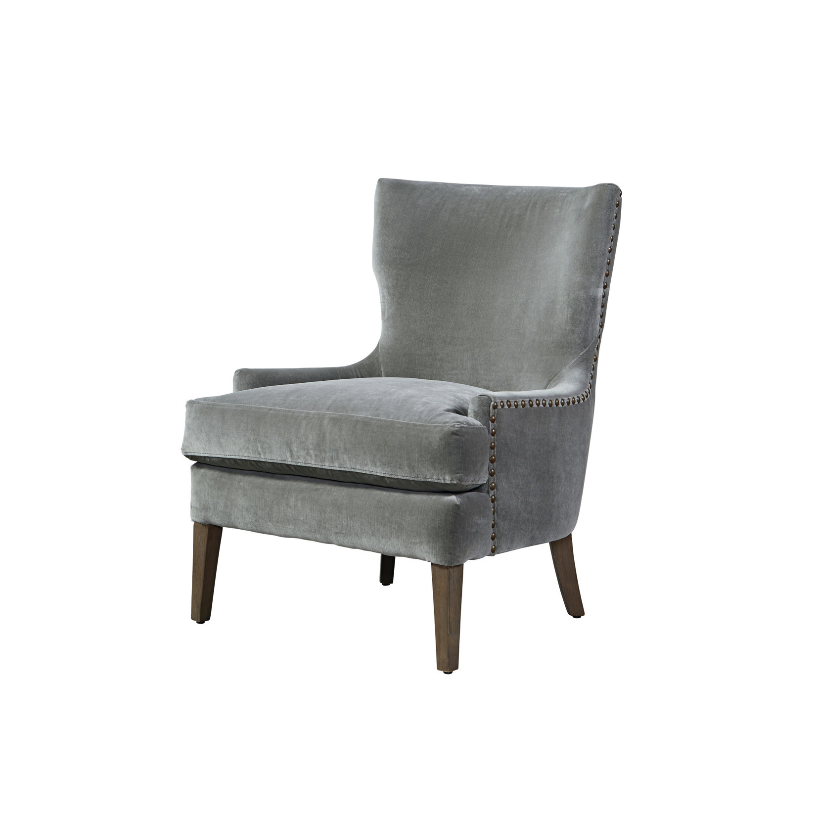 Universal 53725-F001128-1 Aubrey Accent Chair Sphere Zinc