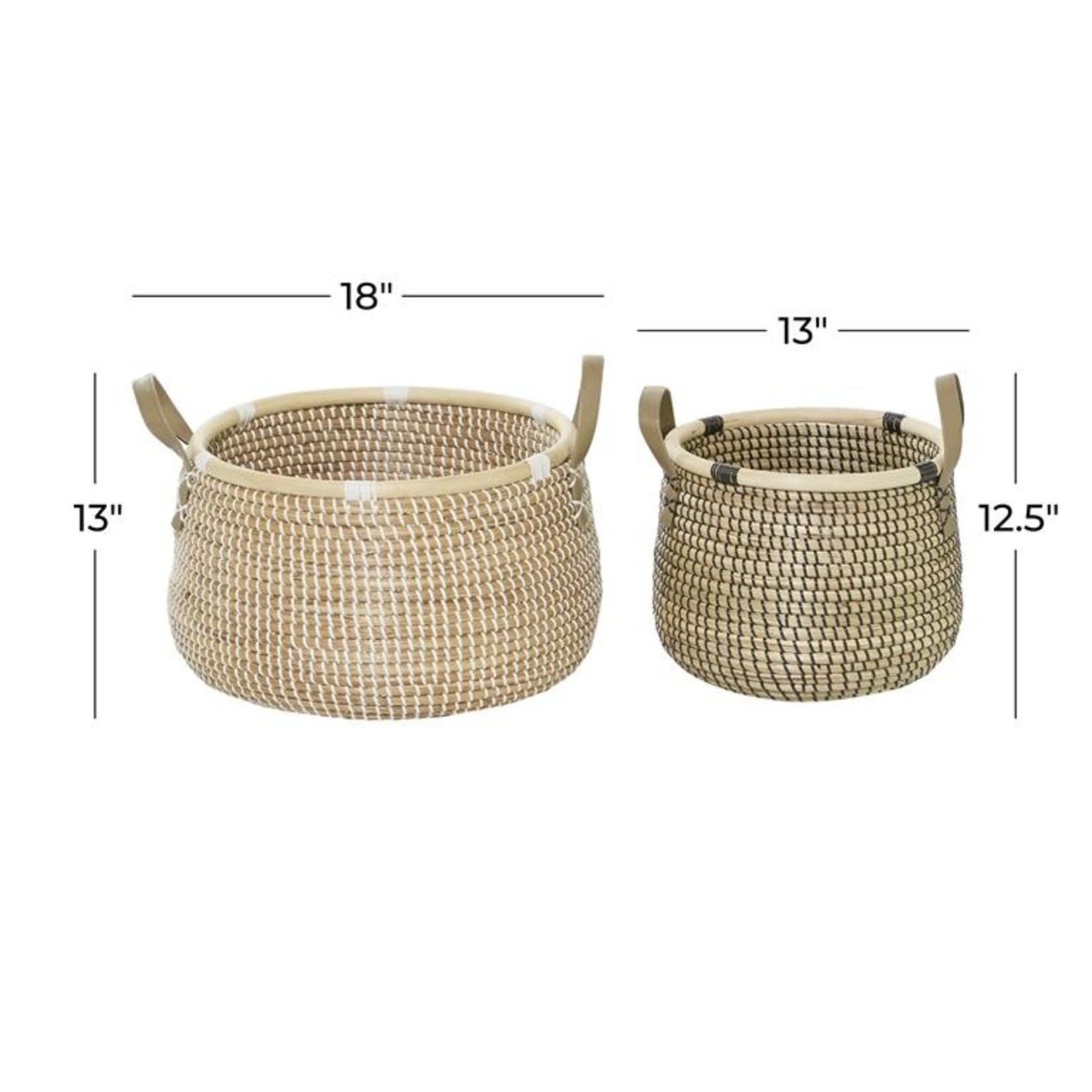 Seagrass Baskets s/2