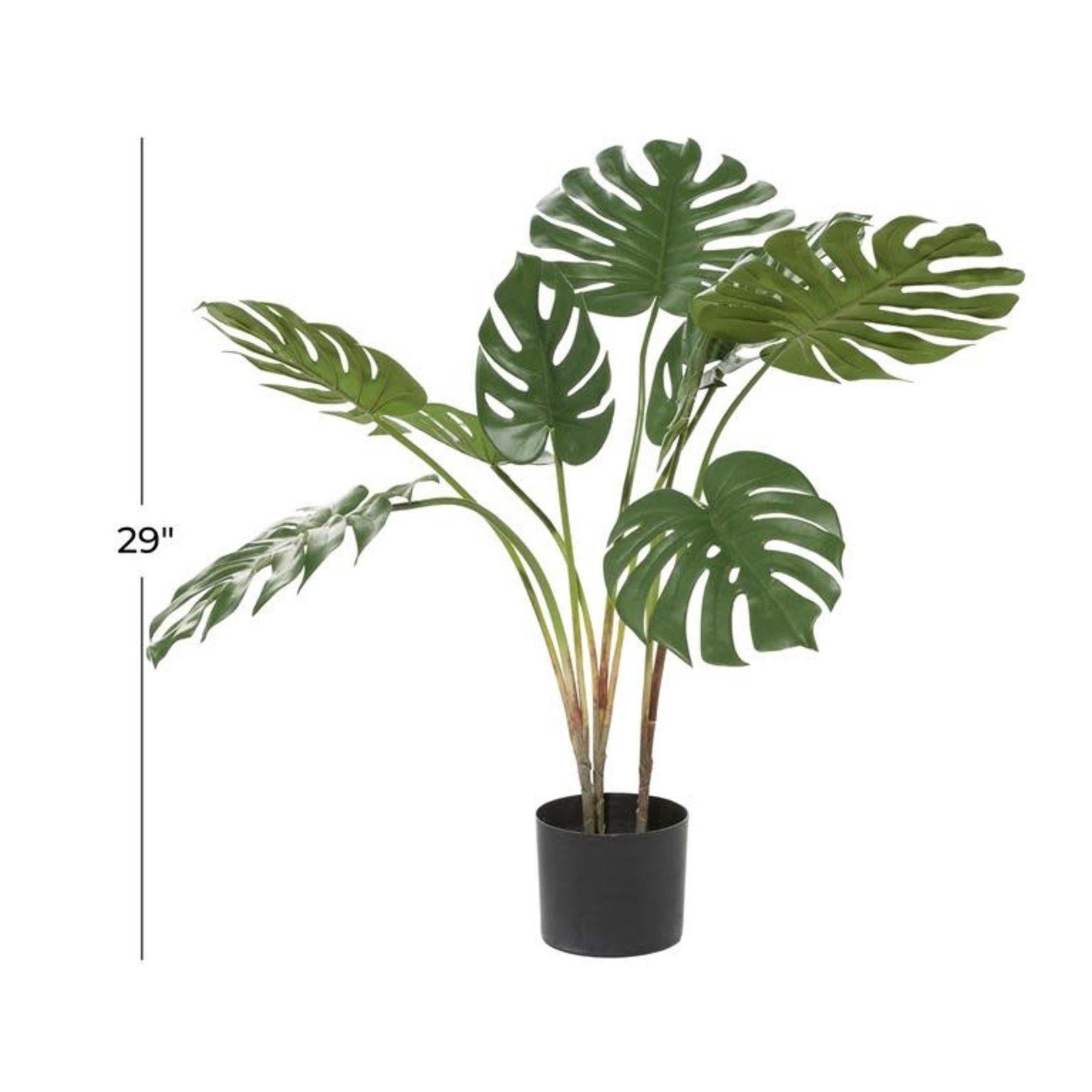 Uma Artificial Monstera Leaf 29"H