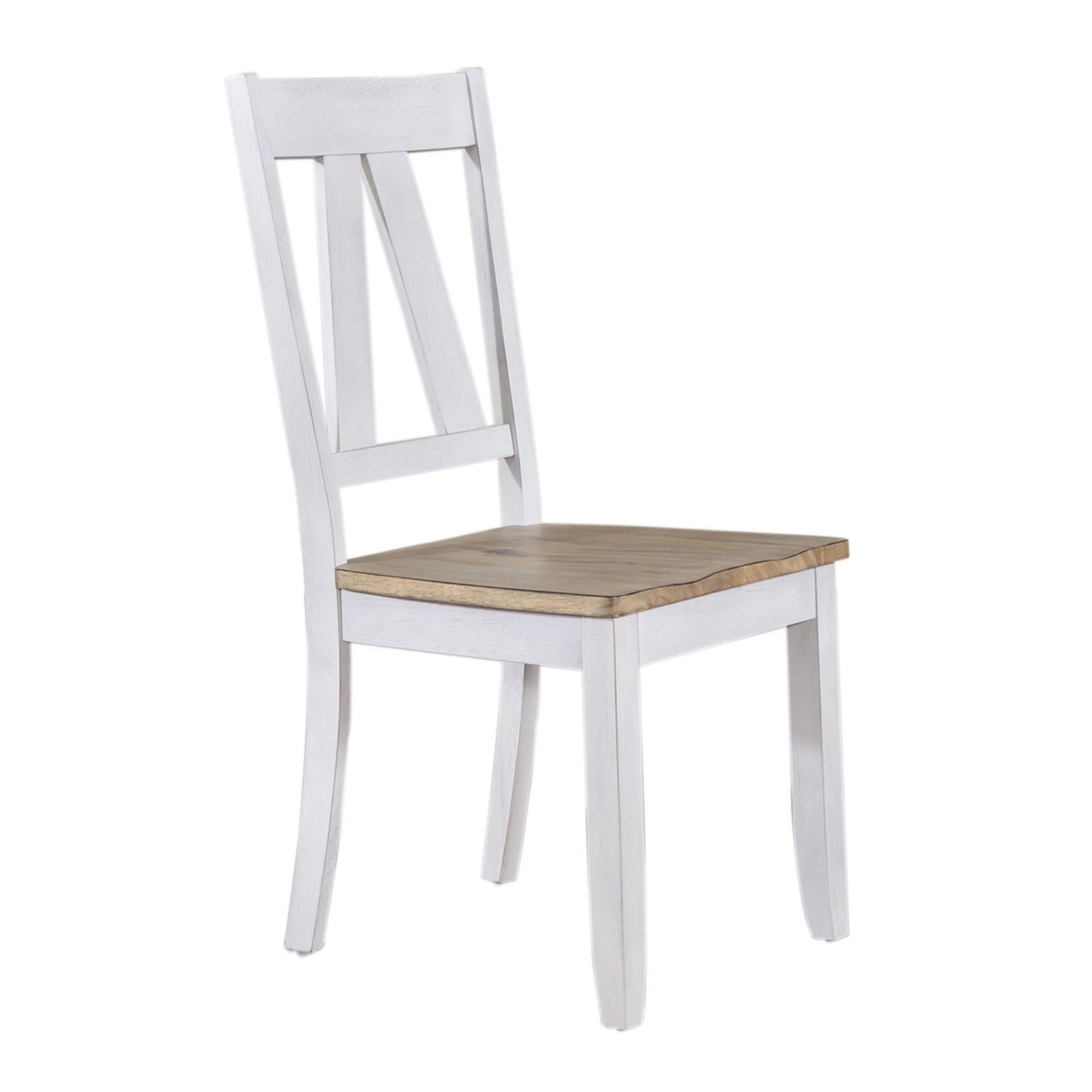 Liberty Furniture Lindsey Farm 5pc Trestle Table Set - Trestle Table + 4 Side Chairs