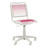 EuroStyle Bungie Low Back Office Chair Blush