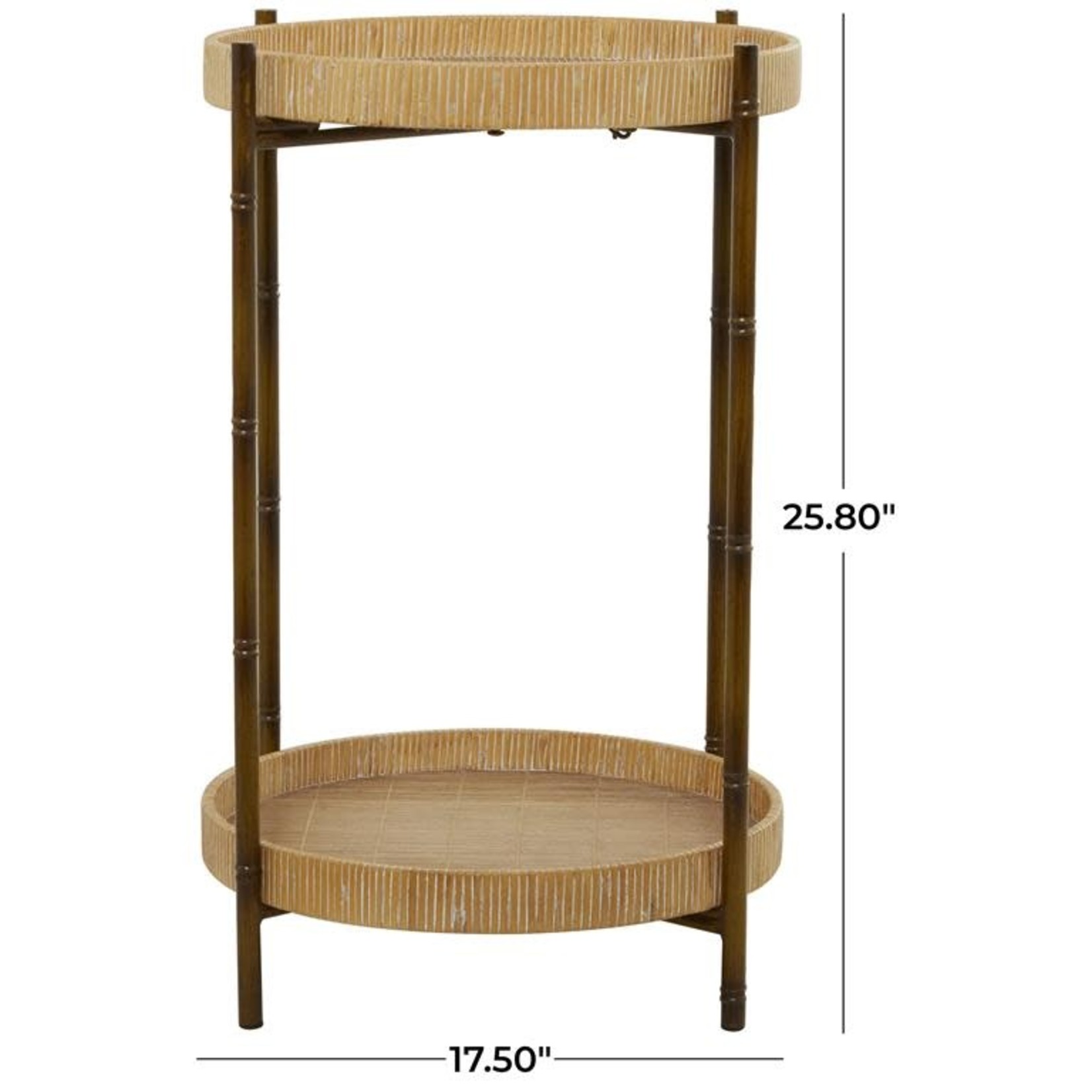 Uma Rattan Accent Table