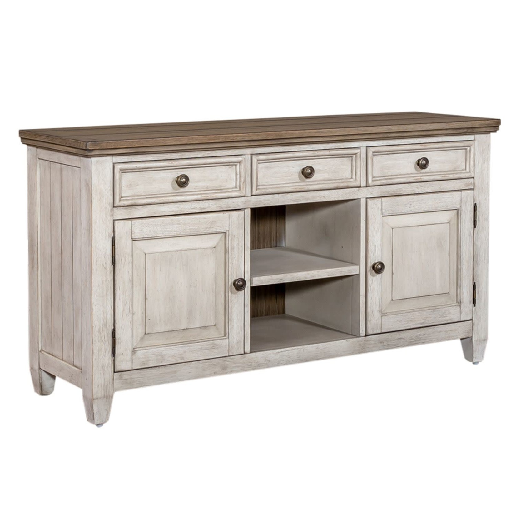 Liberty Furniture Heartland 56" Tile TV Console