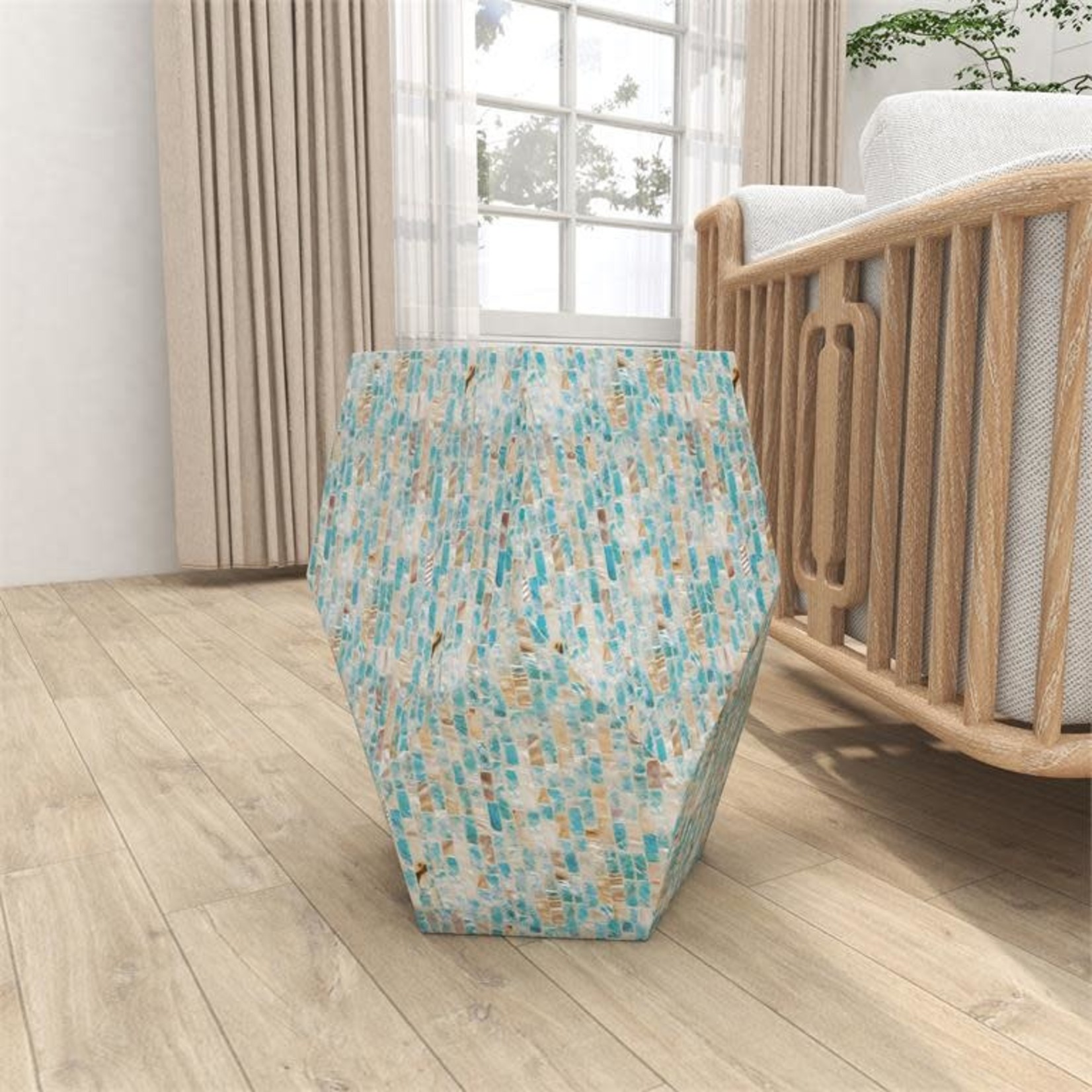 Uma Accent Table 16"Wx19"H (G2M/FW)