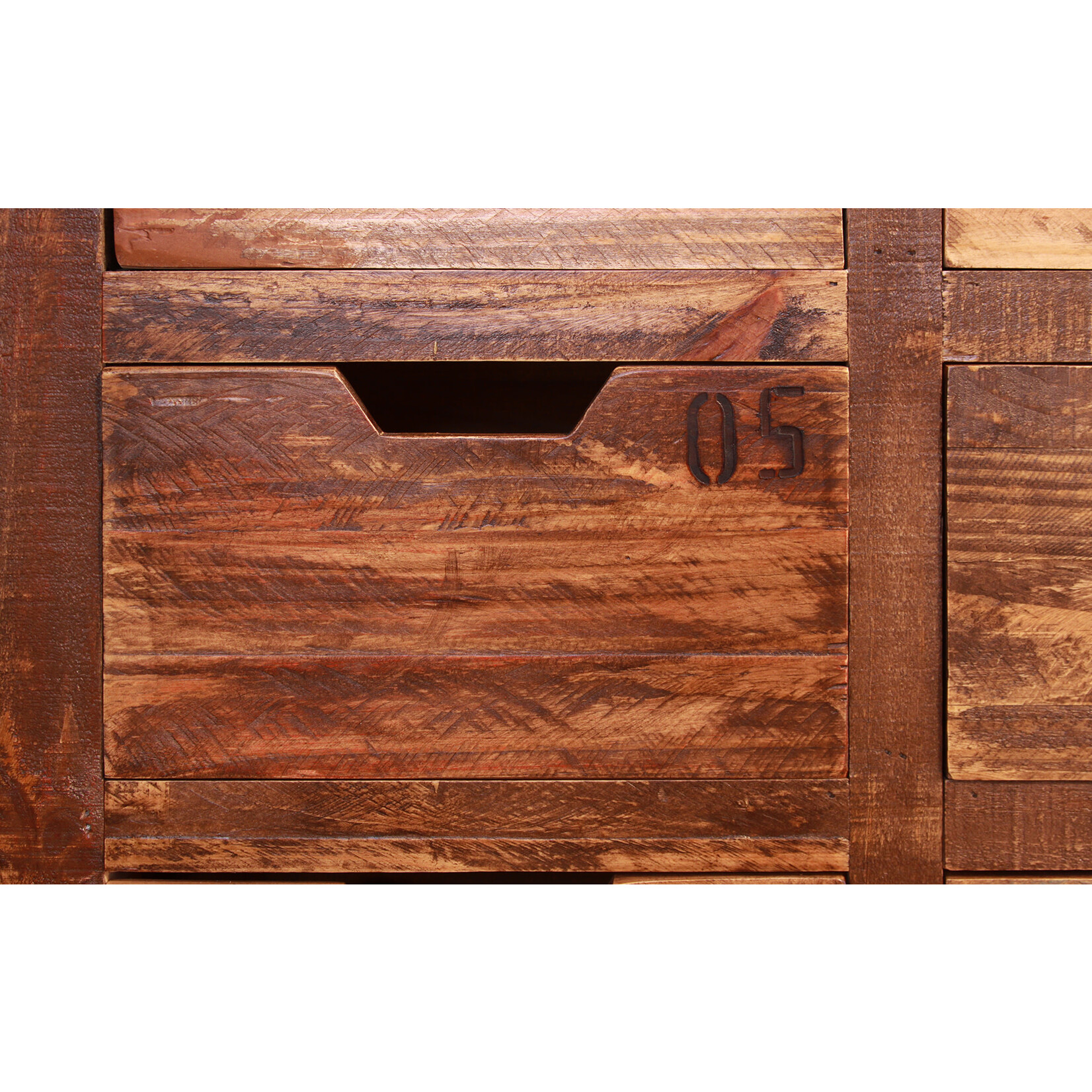 IFD Multi-Drawer Console Multi-Colour