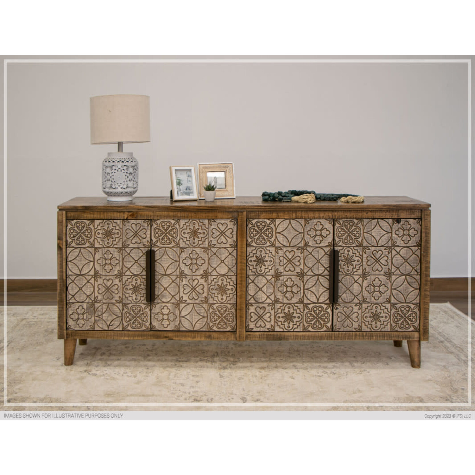 Talavera Console 4 Door