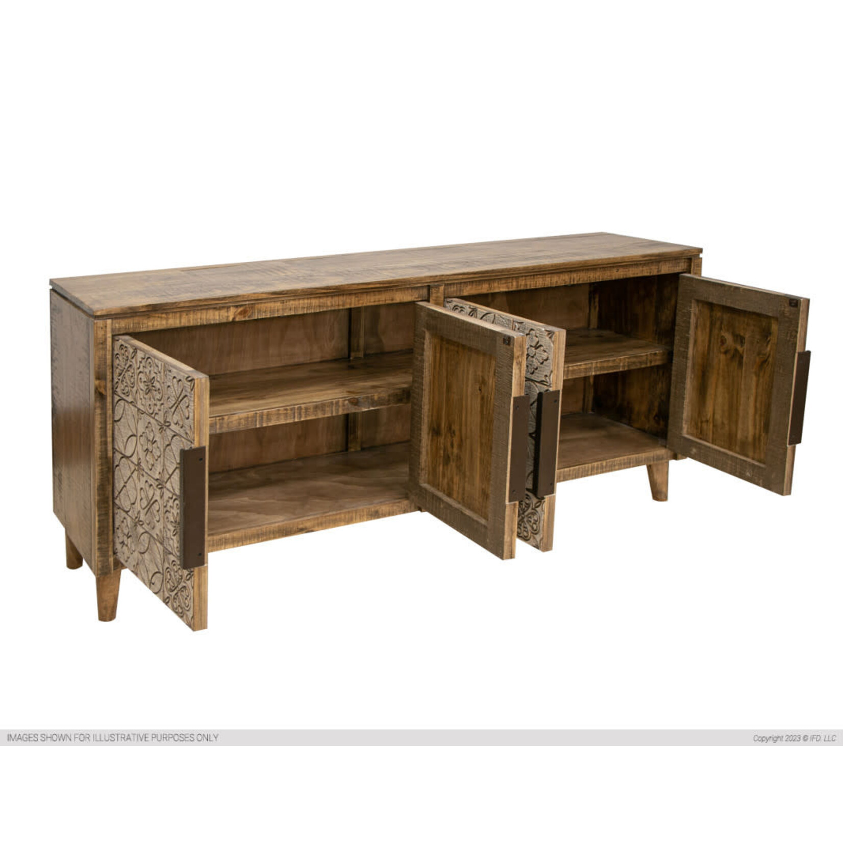 Talavera Console 4 Door