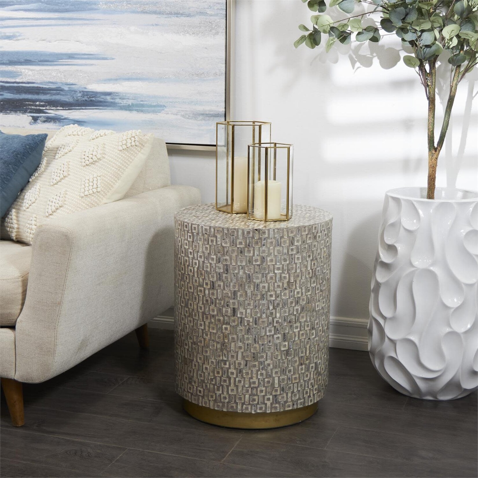Uma Accent Table 18"Wx22"H