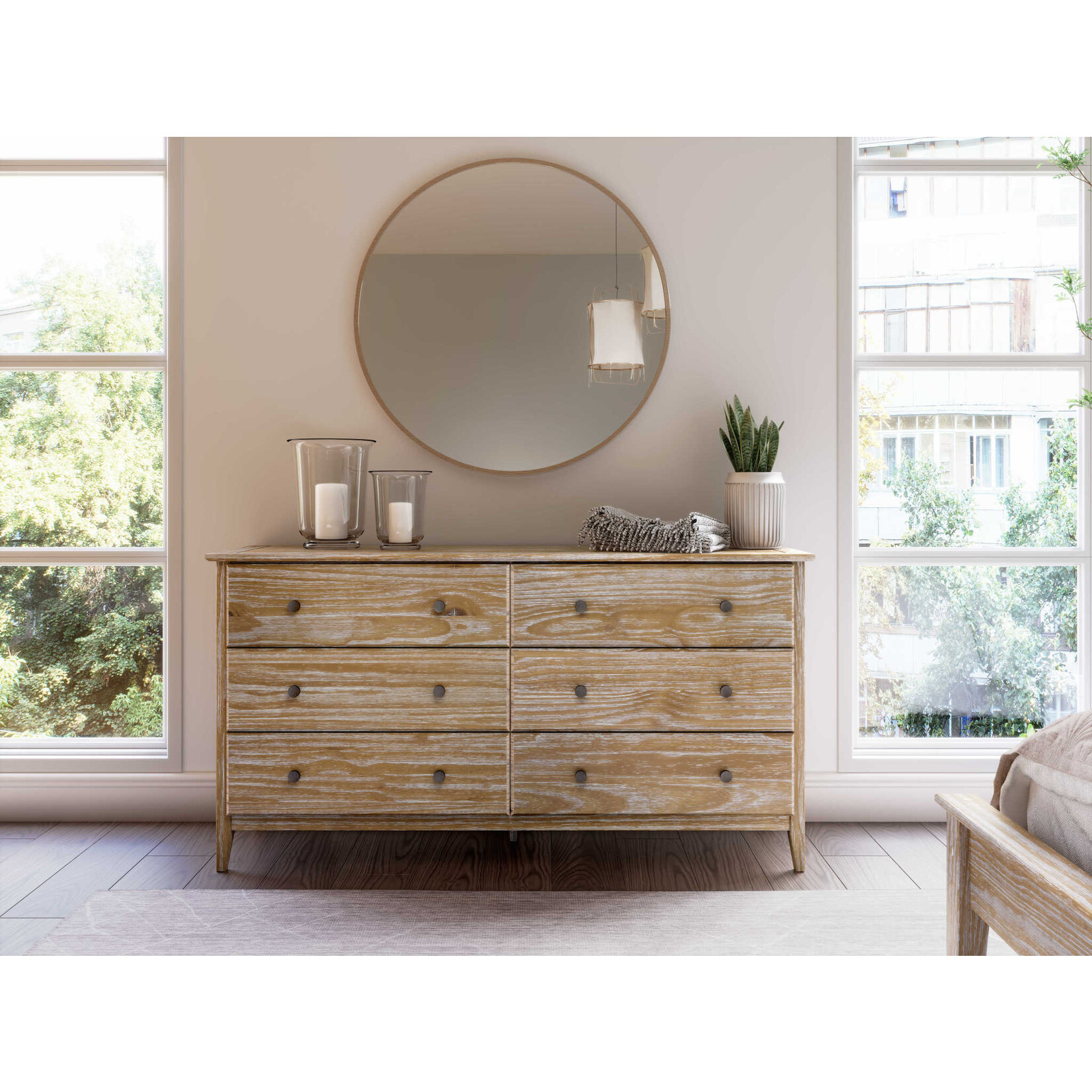 GrainWood Greenport Dresser Brushed Driftwood