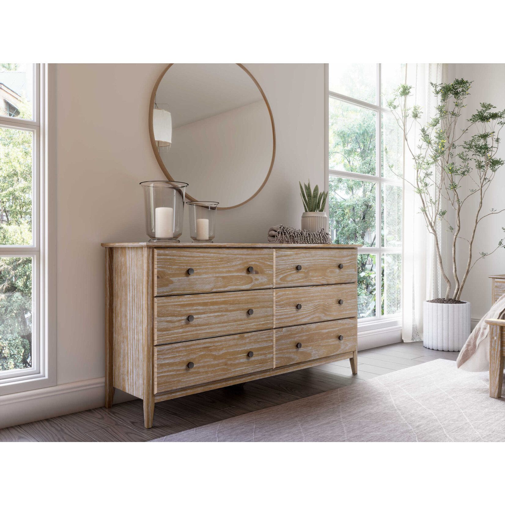 GrainWood Greenport Dresser Brushed Driftwood