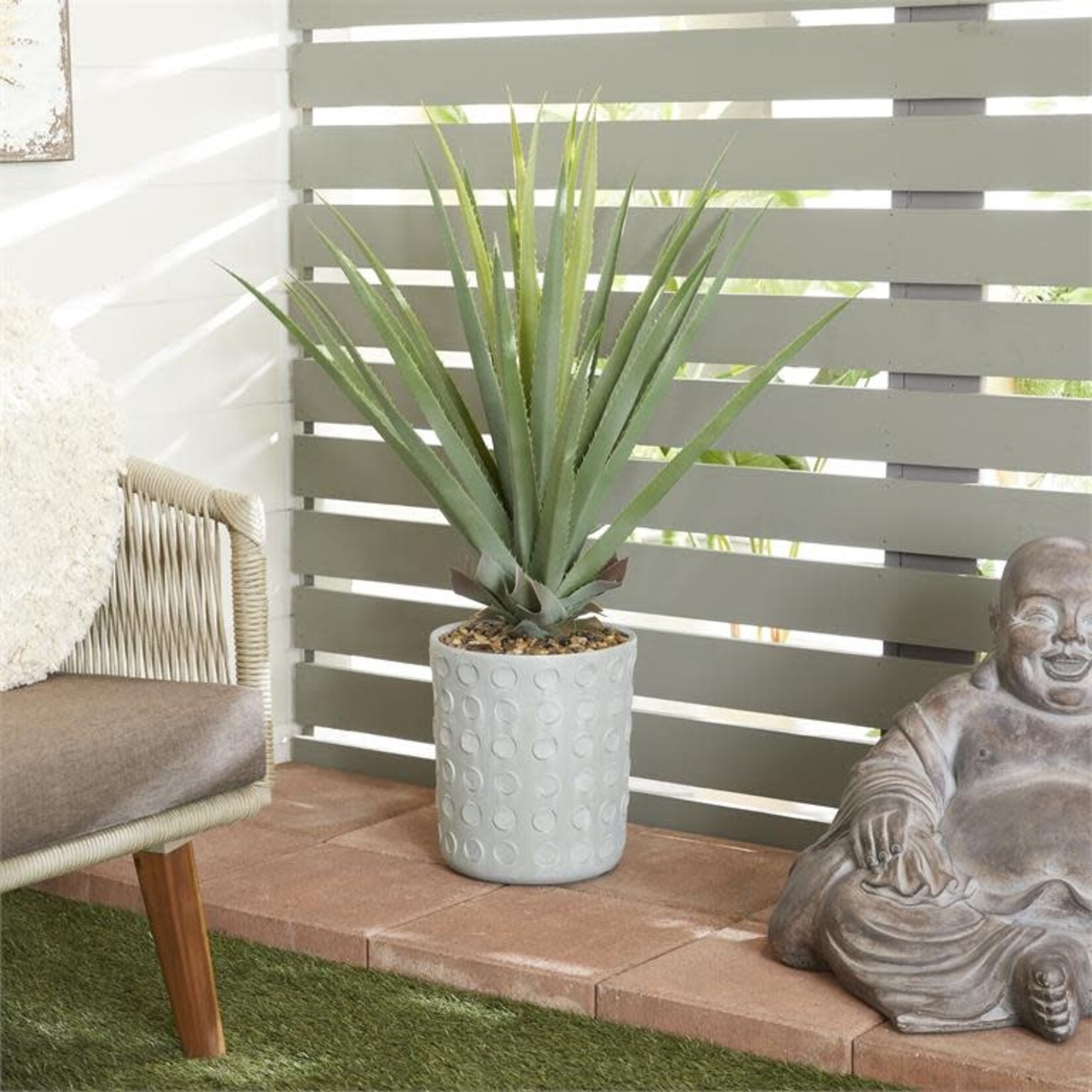 Uma Aloe Foliage 27"Wx38"H- FW/CMS