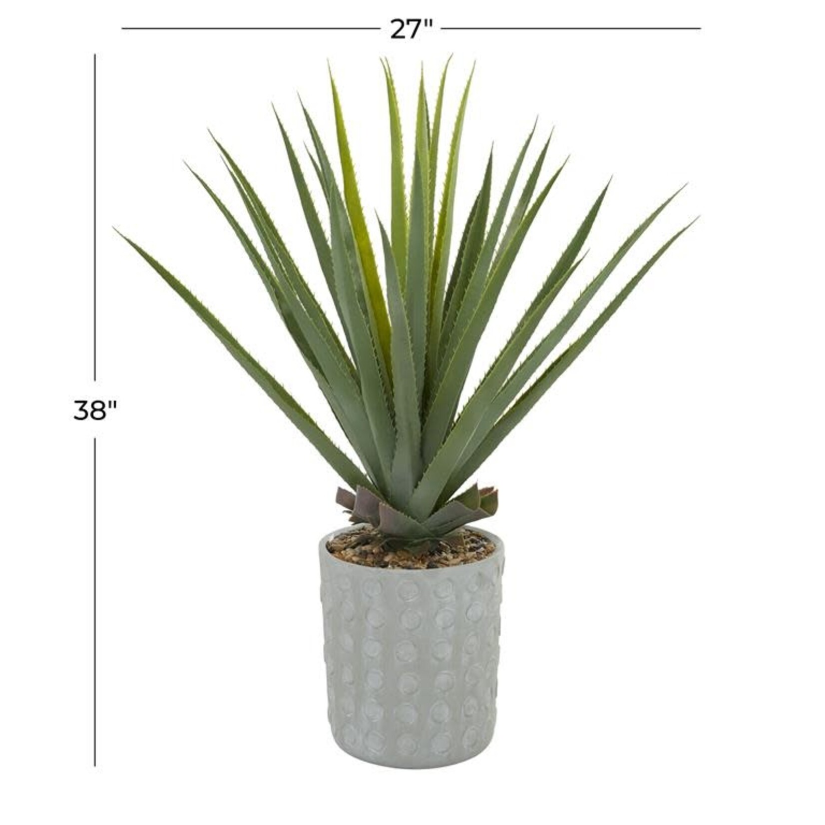 Uma Aloe Foliage 27"Wx38"H- FW/CMS