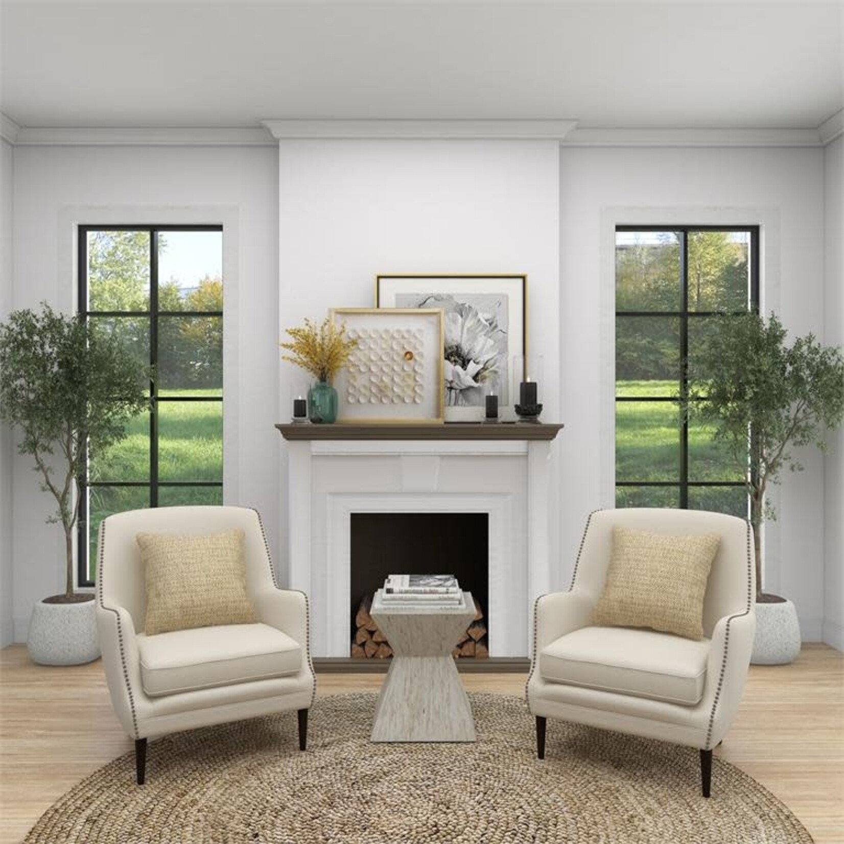 Uma Accent Table 16"Wx19"H