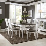 Allyson Park Rect Leg Table and 6 chairs