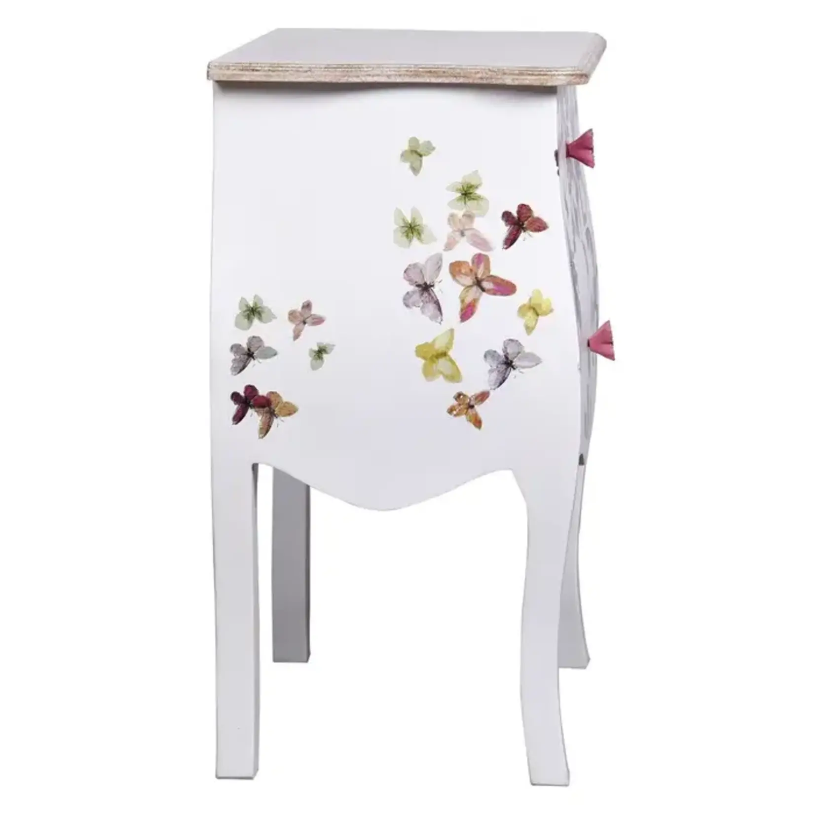 Stylecraft 2 Drawer Butterfly Cabinet