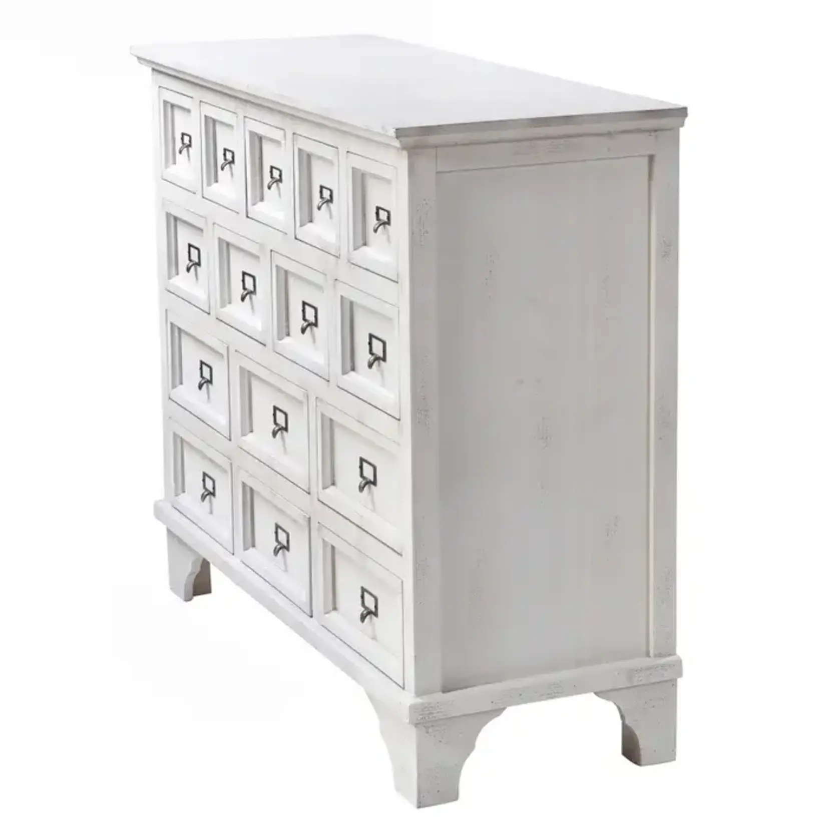 Stylecraft Shabby Chic Apothecary Cabinet 15 Drawers