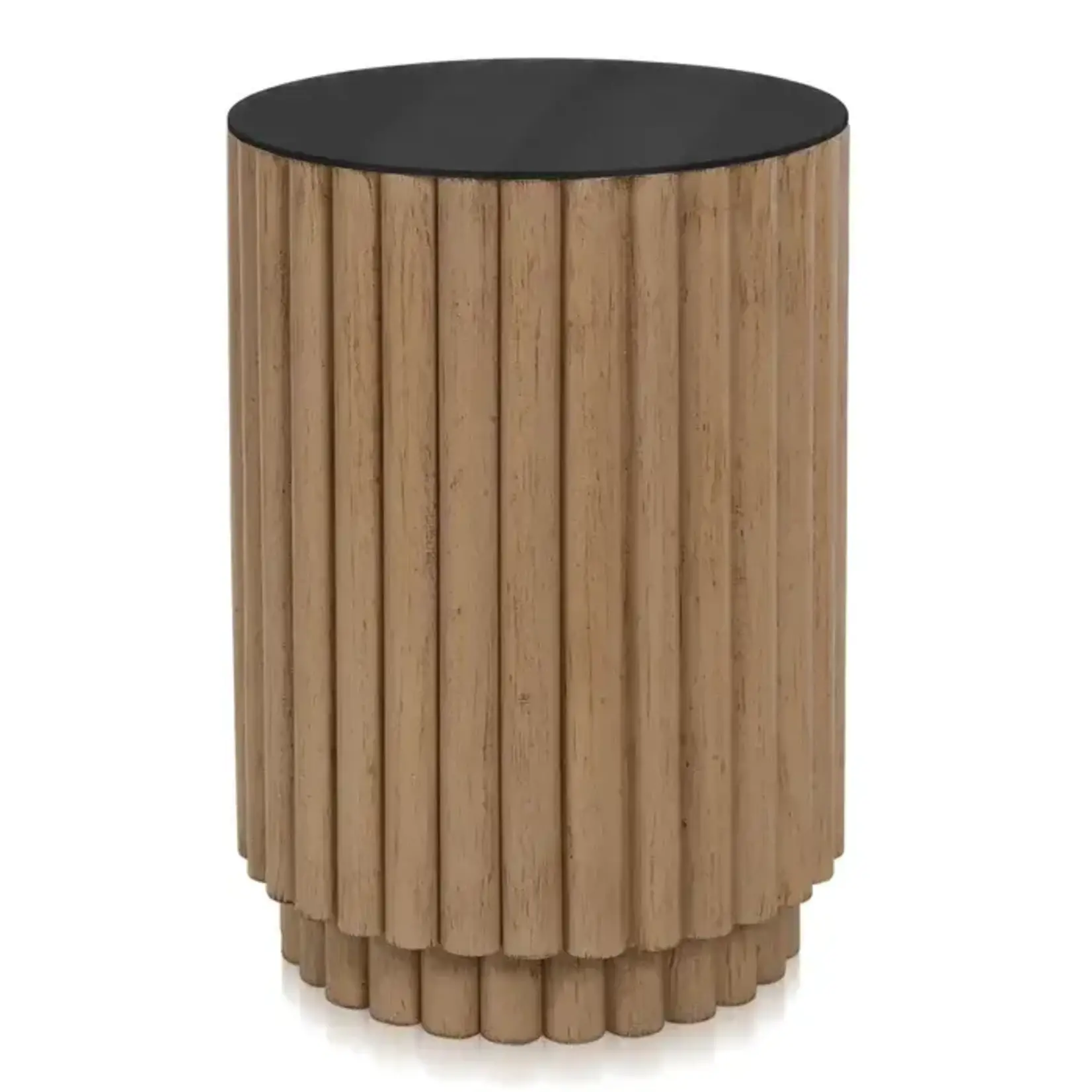 Stylecraft Fluted Barrel End Table