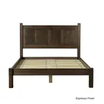 GrainWood Shaker Full Bed Expresso