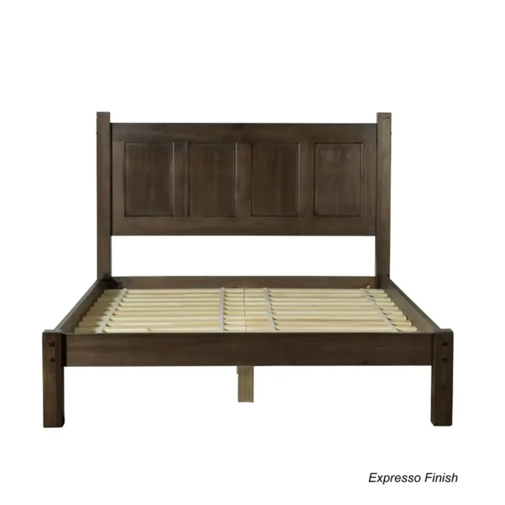 GrainWood Shaker Bed Queen Expresso