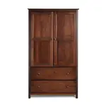 GrainWood Shaker 2 Door Wardrobe Cherry (J1L)