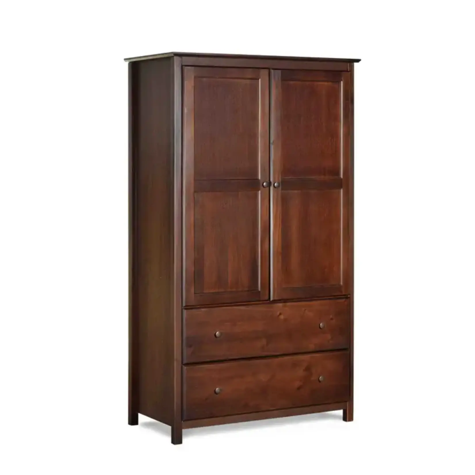 GrainWood Shaker 2 Door Wardrobe Cherry (J1L)